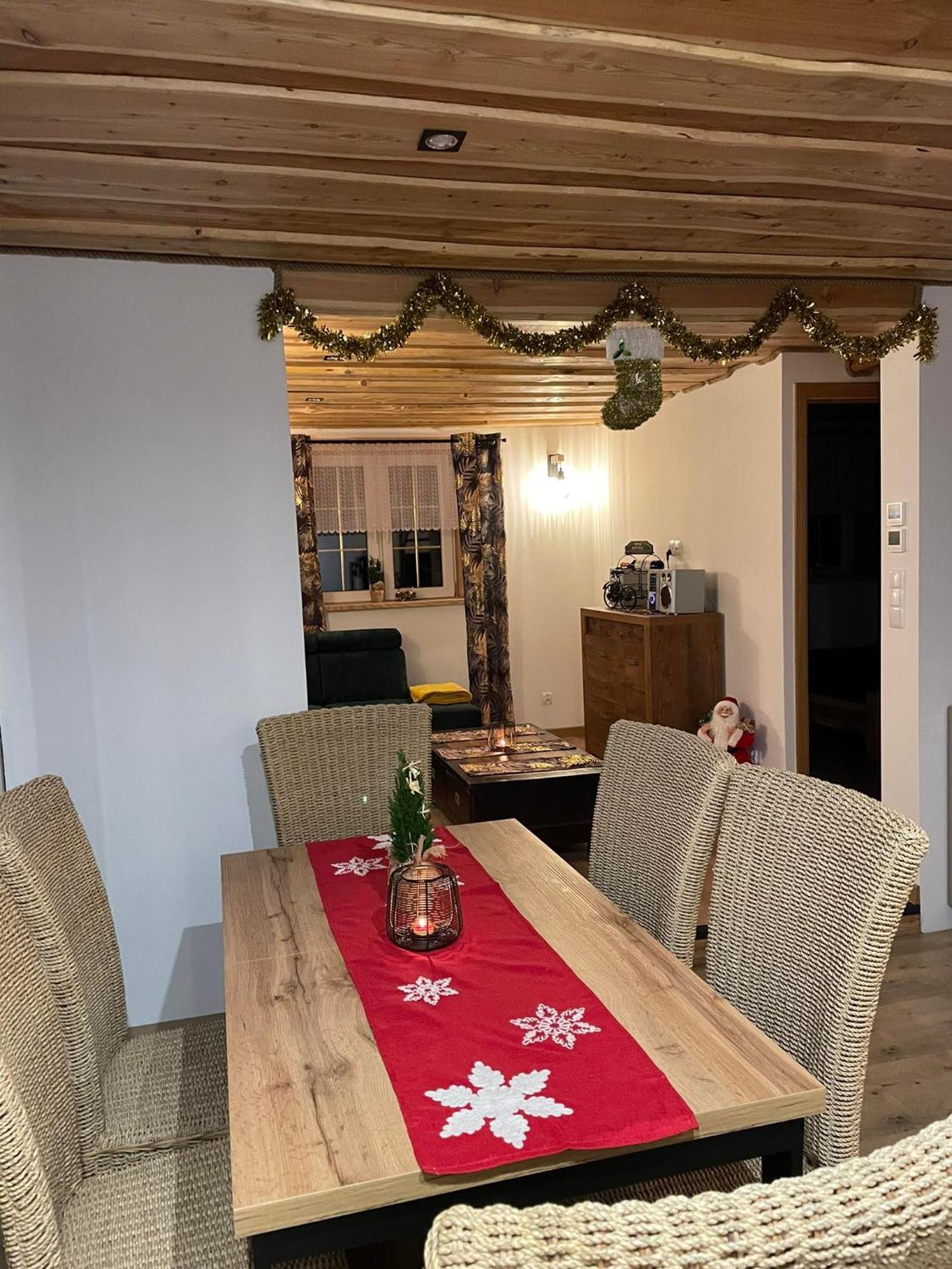 Jaskowa Chata Bieszczady Apartament Z Basenem Baligród Exterior foto